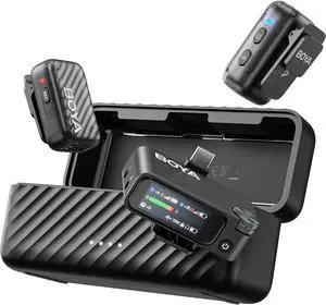 MIC 2 Wireless Microphones for iPhone 15-16/Android/PC/Camera,AI Noise Cancellation,32-bit Float Internal Recording,984ft Range, 54H Battery with Charging Case for Recording(without Clip Mic) MIC 2 Wireless Microphones for iPhone 15-16/Android/PC/Camera,AI Noise Cancellation,32-bit Float Internal Recording,984ft Range, 54H Battery with Charging Case for Recording(without Clip Mic)