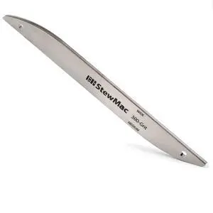300 Grit Offset Diamond Guitar Fret Crowning File - Dual Edge Concave Fret File for Medium & Wide Fretwire - Professional Luthier Shaping & Repair Tool 300 Grit Offset Diamond Guitar Fret Crowning File - Dual Edge Concave Fret File for Medium & Wide Fretwire - Professional Luthier Shaping & Repair Tool