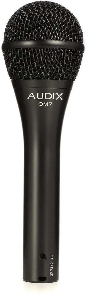 OM7 Hypercardioid Handheld Dynamic Vocal Microphone for Stage Singers - Black OM7 Hypercardioid Handheld Dynamic Vocal Microphone for Stage Singers - Black