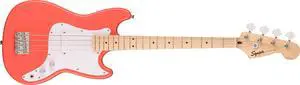 Squier Squier Sonic Bronco Bass, Tahitian Coral, Maple Fingerboard Squier Squier Sonic Bronco Bass, Tahitian Coral, Maple Fingerboard