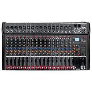 Depensheng DX16 DJ Sound Controller Interface w/USB Drive for Computer Recording 16-Channel Studio Audio Mixer - XLR Microphone Jack, 48V Power, RCA Input/Output for Professional and Beginners Depensheng DX16 DJ Sound Controller Interface w/USB Drive for Computer Recording 16-Channel Studio Audio Mixer - XLR Microphone Jack, 48V Power, RCA Input/Output for Professional and Beginners
