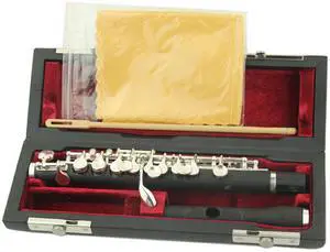 Segolike 1Set Piccolo Flute Instruments W/Wood Case Cleaning Cloth Screwdriver Segolike 1Set Piccolo Flute Instruments W/Wood Case Cleaning Cloth Screwdriver