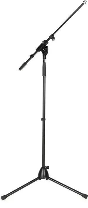 König & Meyer 21075.500.55 Tripod Microphone Stand - Adjustable Telescoping 1-Piece Boom Arm - Professional Grade - Heavy Duty with Folding Leg Base - German Made - Black König & Meyer 21075.500.55 Tripod Microphone Stand - Adjustable Telescoping 1-Piece Boom Arm - Professional Grade - Heavy Duty with Folding Leg Base - German Made - Black