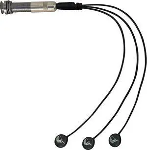 Passive Piezo Acoustic Pickup EP101KM | Three Balanced German-made Passive Pickup Elements, Piezo Pickup for Acoustic Guitars (Ceramic) Passive Piezo Acoustic Pickup EP101KM | Three Balanced German-made Passive Pickup Elements, Piezo Pickup for Acoustic Guitars (Ceramic)