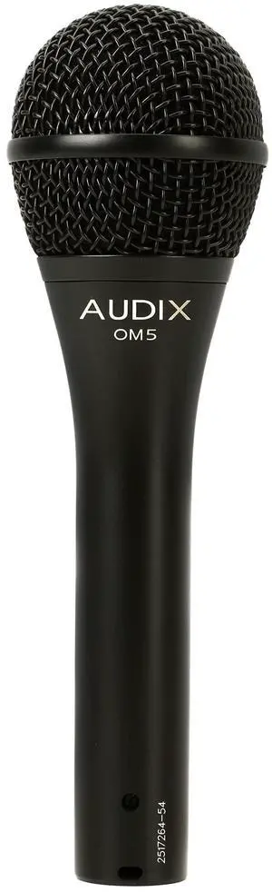 OM5 Hypercardioid Handheld Dynamic Vocal Microphone for Stage Singers - Black OM5 Hypercardioid Handheld Dynamic Vocal Microphone for Stage Singers - Black