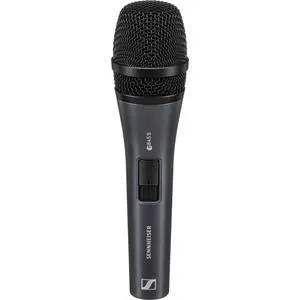 Pro Audio e 845-S Supercardioid Dynamic Vocal Microphone with On/Off Switch Pro Audio e 845-S Supercardioid Dynamic Vocal Microphone with On/Off Switch