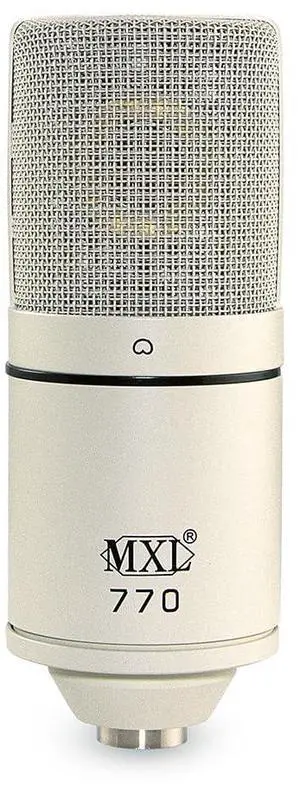 770 Condenser Microphone for Podcasting, Singing, Home Studio Recording, Gaming & Streaming | XLR | Large Diaphragm | Cardiod (ViNTAGE WHITE) 770 Condenser Microphone for Podcasting, Singing, Home Studio Recording, Gaming & Streaming | XLR | Large Diaphragm | Cardiod (ViNTAGE WHITE)