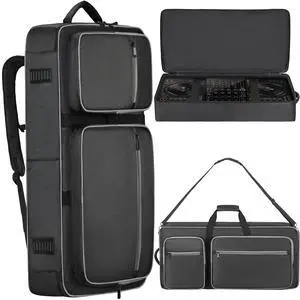 DJ Controller Bag Compatible with DDJ FLX10 / 1000 / REV7/5 / SC LIVE 4 | Soft Thick Padded, Multiple Pocket for DJ Controller & Accessories, Backpack Strap/Shoulder Strap/Carrying Handle, Durable DJ Controller Bag Compatible with DDJ FLX10 / 1000 / REV7/5 / SC LIVE 4 | Soft Thick Padded, Multiple Pocket for DJ Controller & Accessories, Backpack Strap/Shoulder Strap/Carrying Handle, Durable