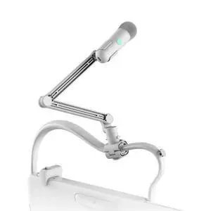 GENIE Wireless Microphone Set, Cardioid Mic for Karaoke, Compatible with GENIE Stringless Smart Guitar, Adjustable Stand&Suction Mount Included (White) GENIE Wireless Microphone Set, Cardioid Mic for Karaoke, Compatible with GENIE Stringless Smart Guitar, Adjustable Stand&Suction Mount Included (White)