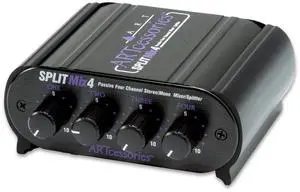 SPLITMix 4 Four Channel Passive Splitter/Mixer SPLITMix 4 Four Channel Passive Splitter/Mixer