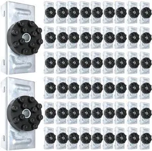 100-Pack Soundproofing Clips, Sound Isolation Clips for Walls and Ceilings, Decoupling Resilient Channel Clips for 7/8" Hat Channel, Noise Reduction for Recording Studio Home Office Apartment 100-Pack Soundproofing Clips, Sound Isolation Clips for Walls and Ceilings, Decoupling Resilient Channel Clips for 7/8" Hat Channel, Noise Reduction for Recording Studio Home Office Apartment