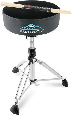 Drum Throne Drum Stools Padded Rotatable Drum Stool Seat,Height Adjustable Drum Chair for Drummer Adult (Black) Drum Throne Drum Stools Padded Rotatable Drum Stool Seat,Height Adjustable Drum Chair for Drummer Adult (Black)