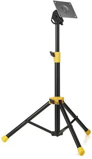 TENTEOTEN Electronic Mounting Stand with Plate, Portable Mounting Stand for Electronic Modules & Controller Multi Pads and Drum Pads (Yellow) TENTEOTEN Electronic Mounting Stand with Plate, Portable Mounting Stand for Electronic Modules & Controller Multi Pads and Drum Pads (Yellow)