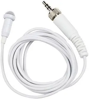 TM-10LWH Lavalier Microphone, White TM-10LWH Lavalier Microphone, White