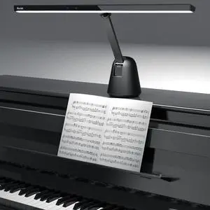55'' Ultra Wide Illumination LED Professional Eye Caring Piano Lamp | Piano Light with Auto-Dimming, Stepless Dimming, 2H Timer, Memory Function, Steady Base, Piano Lamp for Upright Grand Piano 55'' Ultra Wide Illumination LED Professional Eye Caring Piano Lamp | Piano Light with Auto-Dimming, Stepless Dimming, 2H Timer, Memory Function, Steady Base, Piano Lamp for Upright Grand Piano