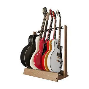 Guitar Stand for 6 Electric or Bass, or 3 Acoustic Guitars for Home or Studio (CC34) Guitar Stand for 6 Electric or Bass, or 3 Acoustic Guitars for Home or Studio (CC34)