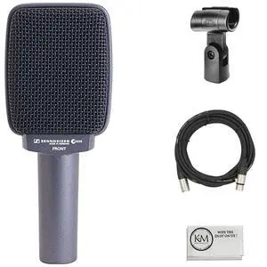 E609 Silver Instrument Microphone Bundle with 20ft XLR Cable + Cleaning Cloth (3 Items) E609 Silver Instrument Microphone Bundle with 20ft XLR Cable + Cleaning Cloth (3 Items)