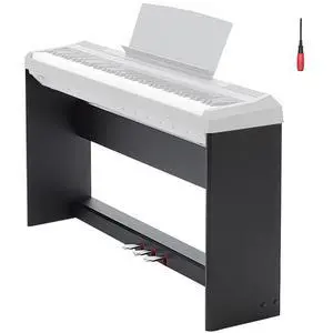L125B Wooden Furniture Stand Compatible for Yamaha P-125,P-128 Keyboard,with Traditional Piano 3-Pedal Unit,Black (P-125 WS) L125B Wooden Furniture Stand Compatible for Yamaha P-125,P-128 Keyboard,with Traditional Piano 3-Pedal Unit,Black (P-125 WS)
