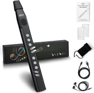 Portable Digital Wind Instrument Mini Electric Saxophone for Beginner | 27 Musical Tones, 2 Fingering Modes, 5-Octave Range, Rechargeable, Bluetooth MIDI & Headphone Mode, Gift for Adults Teens Portable Digital Wind Instrument Mini Electric Saxophone for Beginner | 27 Musical Tones, 2 Fingering Modes, 5-Octave Range, Rechargeable, Bluetooth MIDI & Headphone Mode, Gift for Adults Teens