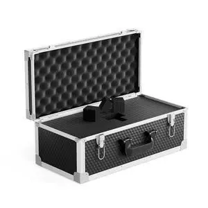 Storage Case with Pre-Diced Foam and Alloy Frame PCSE-XL | Aluminum Alloy Frame, Protective Gear Storage, Ergonomic Handle, Wireless Mic Systems, Camera Gear Storage Case with Pre-Diced Foam and Alloy Frame PCSE-XL | Aluminum Alloy Frame, Protective Gear Storage, Ergonomic Handle, Wireless Mic Systems, Camera Gear