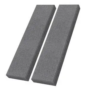 2 PCS Fiberglass Acoustic Panels, 48x12x2 Inches Sound Absorbing Panels, Sound Proof Panels for Studios, Office, Home Theater. (Heather) 2 PCS Fiberglass Acoustic Panels, 48x12x2 Inches Sound Absorbing Panels, Sound Proof Panels for Studios, Office, Home Theater. (Heather)