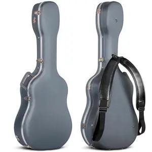 Acoustic Guitar Case ABS Waterproof Hard Case 41 Inch Gig Bag 0.6 Inch Thick Padding for Acoustic Classical Guitars, Navy CY0247 Acoustic Guitar Case ABS Waterproof Hard Case 41 Inch Gig Bag 0.6 Inch Thick Padding for Acoustic Classical Guitars, Navy CY0247