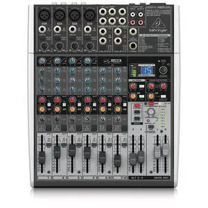 XENYX X1204USB Premium 12-Input 2/2-Bus Mixer with XENYX Mic Preamps and Compressors, British EQ, 24-Bit Multi-FX Processor and USB/Audio Interface XENYX X1204USB Premium 12-Input 2/2-Bus Mixer with XENYX Mic Preamps and Compressors, British EQ, 24-Bit Multi-FX Processor and USB/Audio Interface