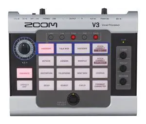 V3 Vocal Processor for Streaming & Live Performance with Harmony, Pitch Correction, Reverb & Delay, 16 Studio Effects, Battery Powered V3 Vocal Processor for Streaming & Live Performance with Harmony, Pitch Correction, Reverb & Delay, 16 Studio Effects, Battery Powered