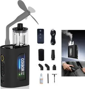 CF3 Mini Fog Machine Portable Handheld Smoke Machine for Photography with Remote Control, Small Fogger Haze Maker with 60° Tilt-Protection for Indoor Outdoor Christmas Party Cosplay CF3 Mini Fog Machine Portable Handheld Smoke Machine for Photography with Remote Control, Small Fogger Haze Maker with 60° Tilt-Protection for Indoor Outdoor Christmas Party Cosplay