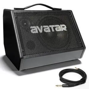 Avatar Electric Drum Amp 20W Edrums Ampplifier for Home Practice | Peak Power 50W Personal Monitor Speaker with 3-Band EQ, Bluetooth 5.3, Cable Included Avatar Electric Drum Amp 20W Edrums Ampplifier for Home Practice | Peak Power 50W Personal Monitor Speaker with 3-Band EQ, Bluetooth 5.3, Cable Included