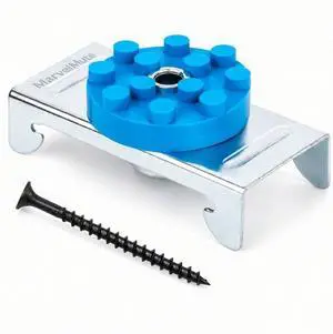 Sound Isolation Clips - Resilient Soundproofing Clips for Walls and Ceilings, UL Classified, Decouples Drywall from Studs, Mounting Screws Included - 50 Pack Covers 210 SF Sound Isolation Clips - Resilient Soundproofing Clips for Walls and Ceilings, UL Classified, Decouples Drywall from Studs, Mounting Screws Included - 50 Pack Covers 210 SF