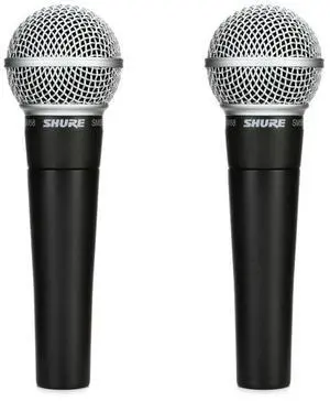 SM58 Cardioid Dynamic Vocal Microphone (2-Pack) SM58 Cardioid Dynamic Vocal Microphone (2-Pack)