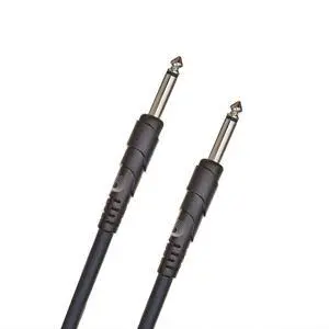 D'Addario Accessories Guitar Cable - Guitar Lead - 1/4 Inch Male to 1/4 Inch Male - Shielded for Noise Reduction - Classic Series - 50 Feet/15.24 Meters - Straight Ends - 1 Pack D'Addario Accessories Guitar Cable - Guitar Lead - 1/4 Inch Male to 1/4 Inch Male - Shielded for Noise Reduction - Classic Series - 50 Feet/15.24 Meters - Straight Ends - 1 Pack