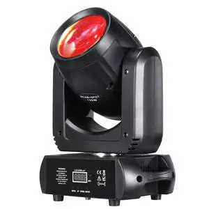 150W Moving Head DJ Lights LED Stage Light Mini Beam Spot 8 Gobos 8 Colors Stage Lighting DMX 512 12CH with Sound Activated for Wedding Live Show Disco Events Party(150W, 1) 150W Moving Head DJ Lights LED Stage Light Mini Beam Spot 8 Gobos 8 Colors Stage Lighting DMX 512 12CH with Sound Activated for Wedding Live Show Disco Events Party(150W, 1)