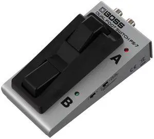 FS-7 Compact Dual Footswitch for Momentary and ON/OFF control of your Musical Instrument FX & More | Switch Functions with your Foot | Compatible with Guitar | Keyboard | /Roland Amps & More FS-7 Compact Dual Footswitch for Momentary and ON/OFF control of your Musical Instrument FX & More | Switch Functions with your Foot | Compatible with Guitar | Keyboard | /Roland Amps & More