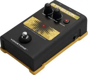 VOICETONE T1 Single-Button Stompbox for Studio Mastered Vocal Tone VOICETONE T1 Single-Button Stompbox for Studio Mastered Vocal Tone