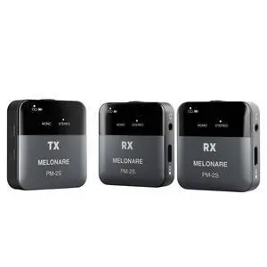 2-Receiver Portable Wireless in-Ear Monitor System PM-2S-2R | Wireless transmitter and 2 receivers, 24bit/48kHz audio, mono/stereo switch, OTG input, live, studios and bands 2-Receiver Portable Wireless in-Ear Monitor System PM-2S-2R | Wireless transmitter and 2 receivers, 24bit/48kHz audio, mono/stereo switch, OTG input, live, studios and bands