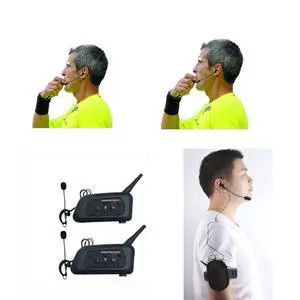 Referee Headset 2 Referees Full Duplex Football Wireless Comunicador Football Headsets Referee Communication Referee Headset 2 Referees Full Duplex Football Wireless Comunicador Football Headsets Referee Communication