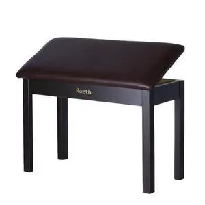 S100 Solid Wood Duet Piano Bench with Storage, Piano Stool with Padded Cushion, Keyboard Bench with Bookcase, Piano Chair and Piano Seat. High-Density Sponges. (Brown) S100 Solid Wood Duet Piano Bench with Storage, Piano Stool with Padded Cushion, Keyboard Bench with Bookcase, Piano Chair and Piano Seat. High-Density Sponges. (Brown)