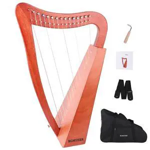 Harp Instrument 15 Strings International Standard Nylon String Lyre | Professional Beautiful Pure Tone for Practice Performance Meditation Relaxation Sound Healing,Easy to Tune with Tuning Wrench Harp Instrument 15 Strings International Standard Nylon String Lyre | Professional Beautiful Pure Tone for Practice Performance Meditation Relaxation Sound Healing,Easy to Tune with Tuning Wrench
