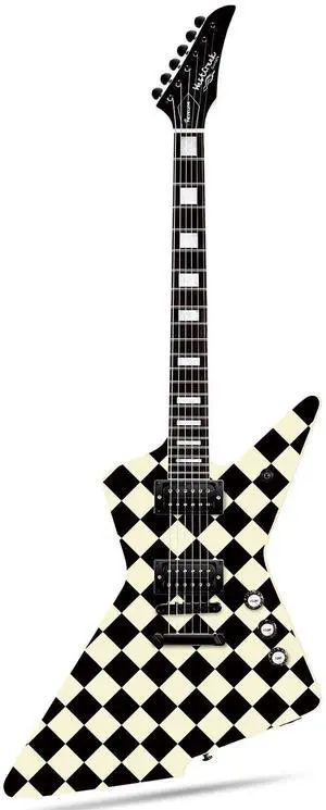 WestCreek Revenge Solid Body Electric Guitar, Heavy Metal Guitar, Right Handed, Heavy Metal Pickups, Rounded End Jumbo Frets, Bone nut, Rosewood Fretboard, Mahogany Body (Checker) WestCreek Revenge Solid Body Electric Guitar, Heavy Metal Guitar, Right Handed, Heavy Metal Pickups, Rounded End Jumbo Frets, Bone nut, Rosewood Fretboard, Mahogany Body (Checker)
