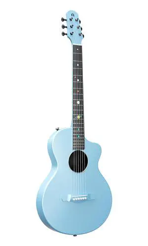 Carbon Fiber Acoustic Guitar, 38-inch Steel-string Guitarra,Durable 6-string Ultra-thin Guitar for Beginners (Blue) Carbon Fiber Acoustic Guitar, 38-inch Steel-string Guitarra,Durable 6-string Ultra-thin Guitar for Beginners (Blue)