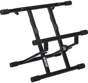 Adjustable Heavy-duty Til-Back Stand with Telescoping Support Arm (BAS-1) | Heavy-Duty Steel Amp Stand, 21 Kg Capacity, Folds for Travel, Adjustable Feet Adjustable Heavy-duty Til-Back Stand with Telescoping Support Arm (BAS-1) | Heavy-Duty Steel Amp Stand, 21 Kg Capacity, Folds for Travel, Adjustable Feet