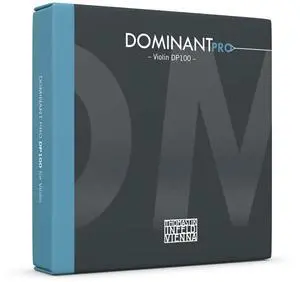Dominant Pro Violin Strings DP100, 4/4 Synthetic Core Set for Advanced Violinists - Tin-Plated E, Aluminum A, Silver D&G - Powerful, Balanced with Broad Sound Colors - Made in Vienna Dominant Pro Violin Strings DP100, 4/4 Synthetic Core Set for Advanced Violinists - Tin-Plated E, Aluminum A, Silver D&G - Powerful, Balanced with Broad Sound Colors - Made in Vienna