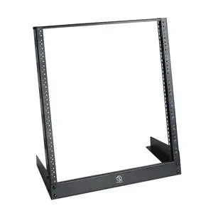 12U Desktop Rack for Audio & Network Devices 19 Inch 2 Post Open Frame Shelf with Reinforced Beam, Free Standing Racks for IT Server Sound AV Music Recording Equipment 12U Desktop Rack for Audio & Network Devices 19 Inch 2 Post Open Frame Shelf with Reinforced Beam, Free Standing Racks for IT Server Sound AV Music Recording Equipment
