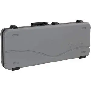 Deluxe Molded Guitar Case for Stratocaster and Telecaster Electric Guitars, Military-Grade ABS Hard Shell with TSA Lock, Custom Foam Interior, Protective Travel Case, Silver Deluxe Molded Guitar Case for Stratocaster and Telecaster Electric Guitars, Military-Grade ABS Hard Shell with TSA Lock, Custom Foam Interior, Protective Travel Case, Silver