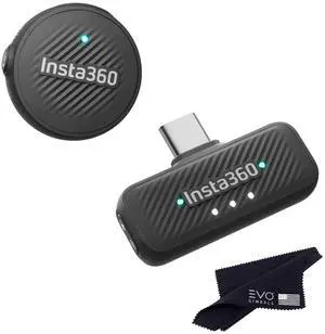 Mic Air,Ultralight 7.9g Transmitter, as Compact as a Coin, 48kHz Audio with Built-in Noise Reduction, 10-Hour Battery Life, 300m Range, X5/X4/ACE PRO 2, Flow/Flow 2/Flow 2 PRO((1 TX + 1 RX) Mic Air,Ultralight 7.9g Transmitter, as Compact as a Coin, 48kHz Audio with Built-in Noise Reduction, 10-Hour Battery Life, 300m Range, X5/X4/ACE PRO 2, Flow/Flow 2/Flow 2 PRO((1 TX + 1 RX)