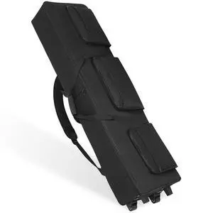 Rolling 88 Key Keyboard Case, Piano Gig Bag with Wheels and Adjustable Straps for 88 Keyboard and Accessaries Rolling 88 Key Keyboard Case, Piano Gig Bag with Wheels and Adjustable Straps for 88 Keyboard and Accessaries