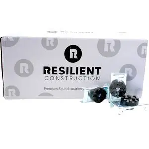 Premium Sound Isolation Clips - Pack of 100 - Ideal for Soundproofing Walls and Ceilings - Decouple Walls and Ceilings - Floating Room - Home, Office, Recording Studio, Apartments (100) Premium Sound Isolation Clips - Pack of 100 - Ideal for Soundproofing Walls and Ceilings - Decouple Walls and Ceilings - Floating Room - Home, Office, Recording Studio, Apartments (100)