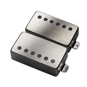 JH James Hetfield Electric Guitar Pickup Set, Brushed Chrome JH James Hetfield Electric Guitar Pickup Set, Brushed Chrome